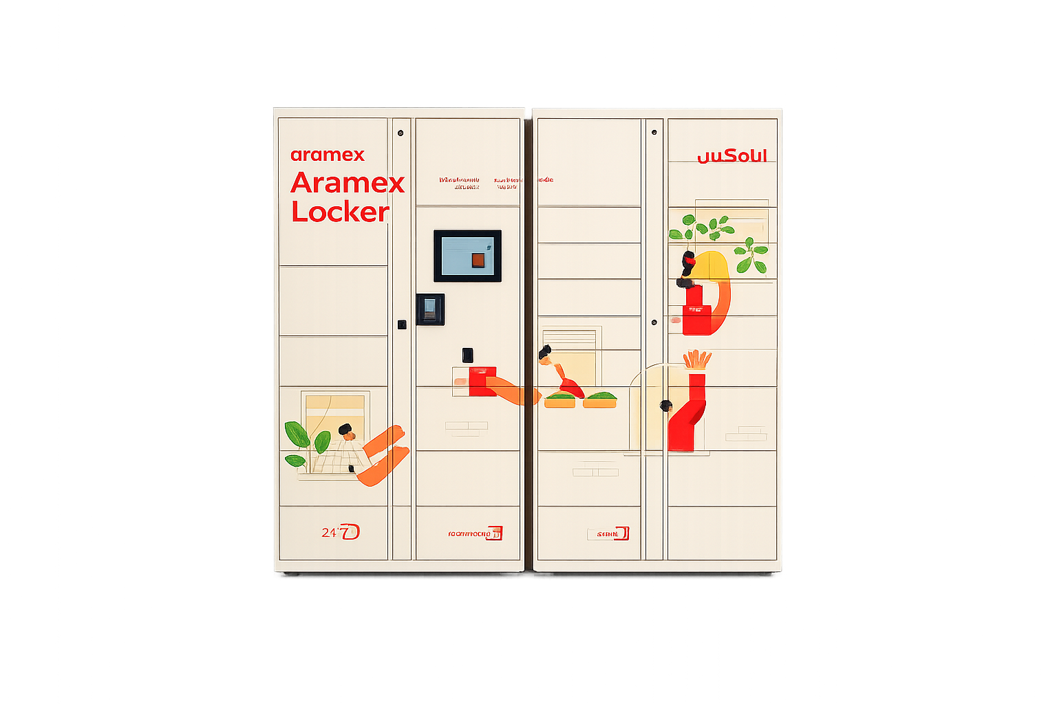 Consigne colis Aramex